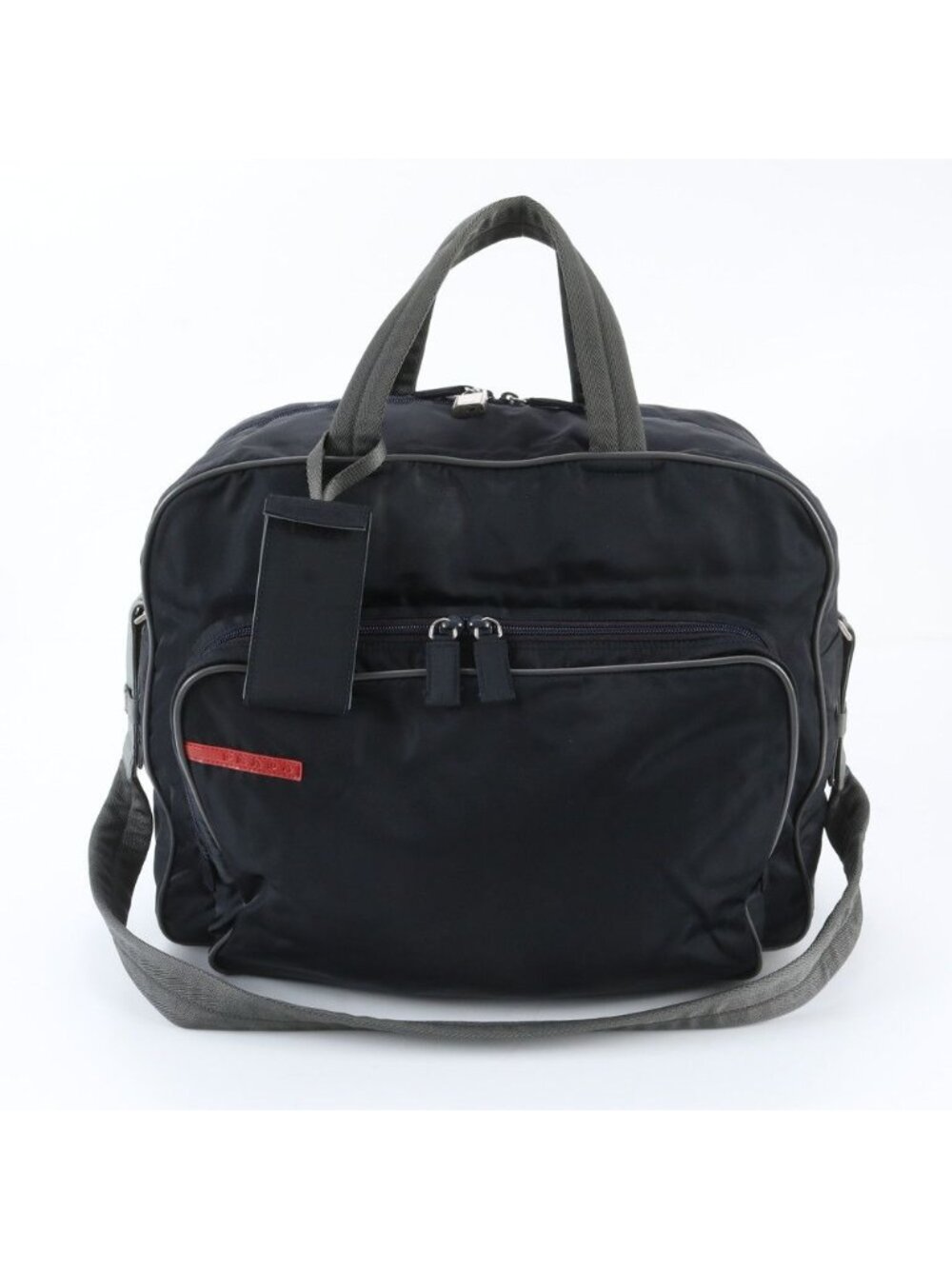 Prada Sports Tessuto Nylon 2-Way Boston Bag Crossbody